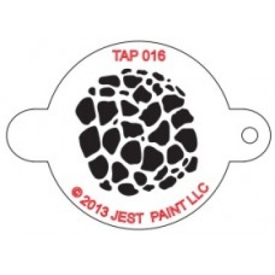 TAP 016 Stencil Organic Scales TAP 016 Stencil Organic Scales